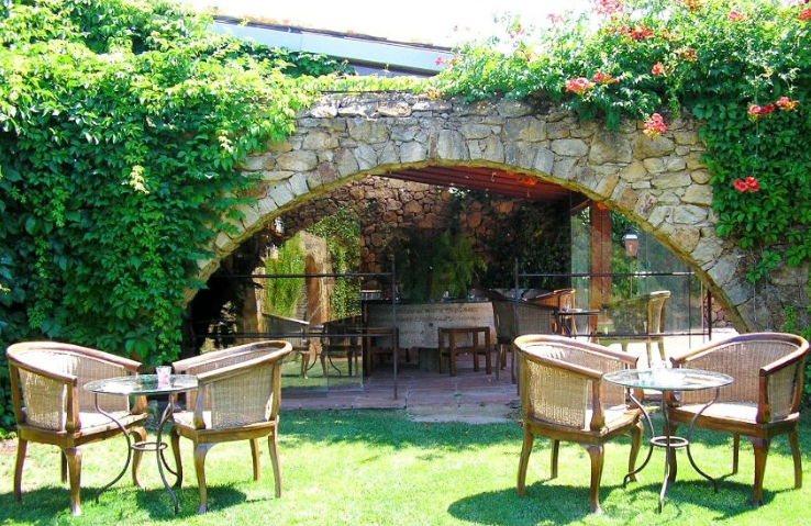 Jardín del hotel