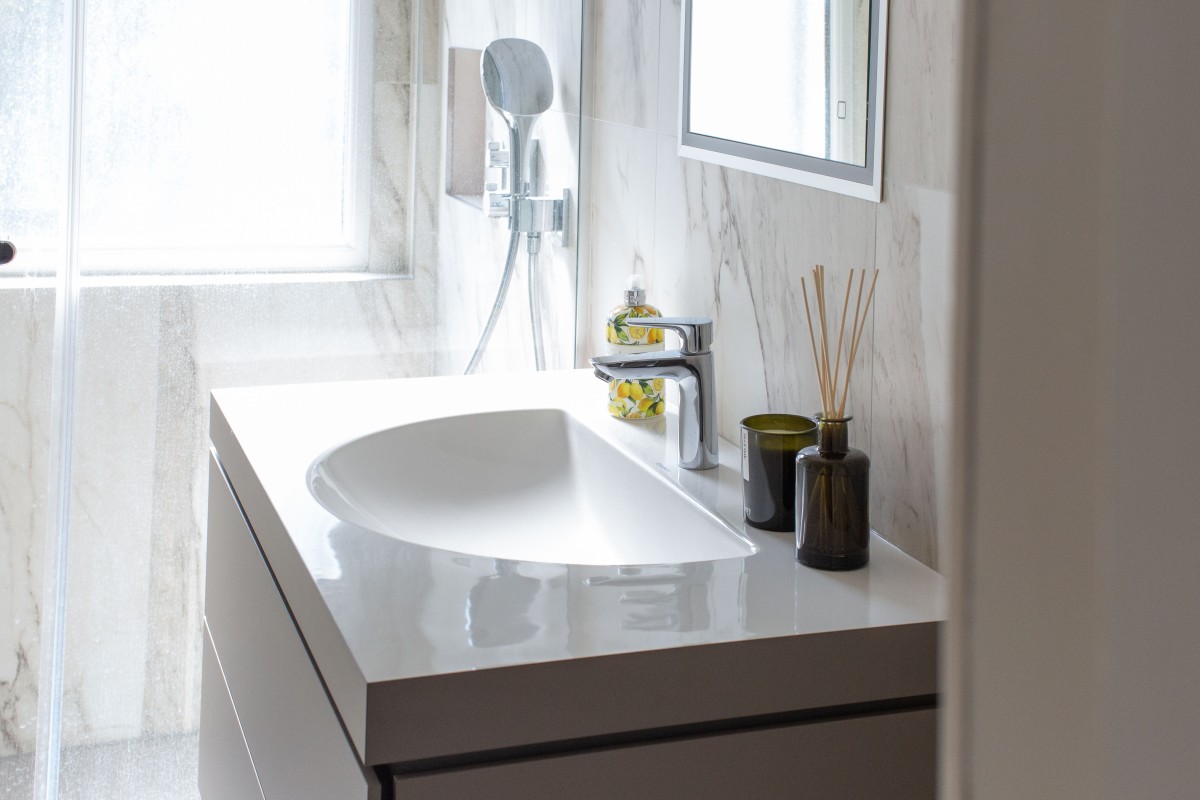 Baño de mármol