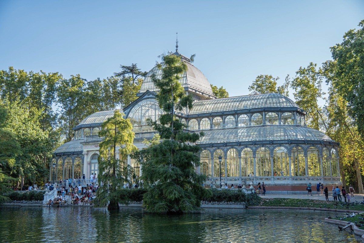 Parc du Retiro à Madrid