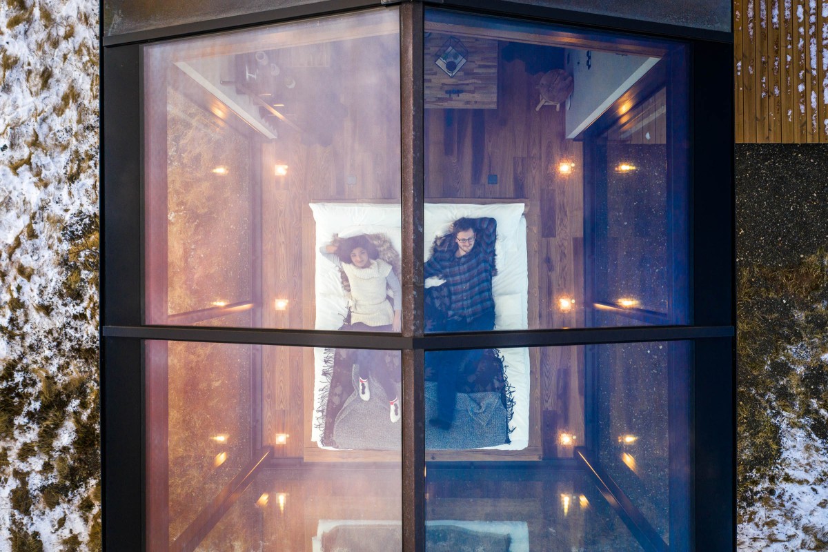 Imagen del interior desde arriba