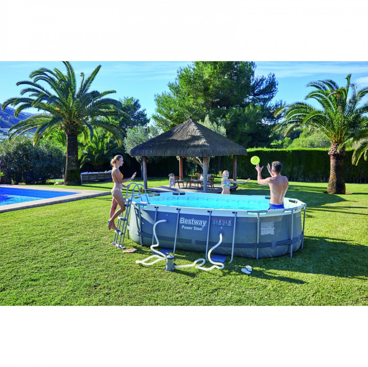 La piscina elevada para toda la familia que puedes comprar en Carrefour por menos de 400 euros