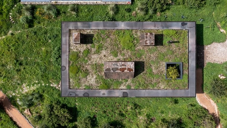 Imagen desde arriba de Rain Harvest