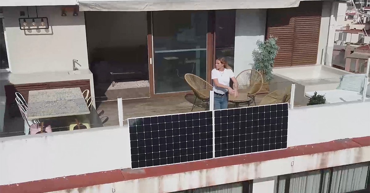 La revolución de los paneles solares llega a los pisos: sin obras y para balcones o toldos