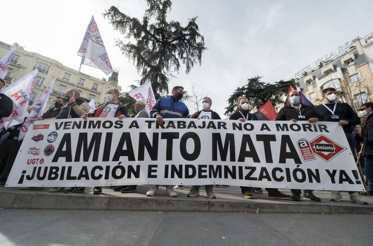 El Congreso aprueba y envía al Senado por unanimidad el fondo para compensar a las víctimas del amianto