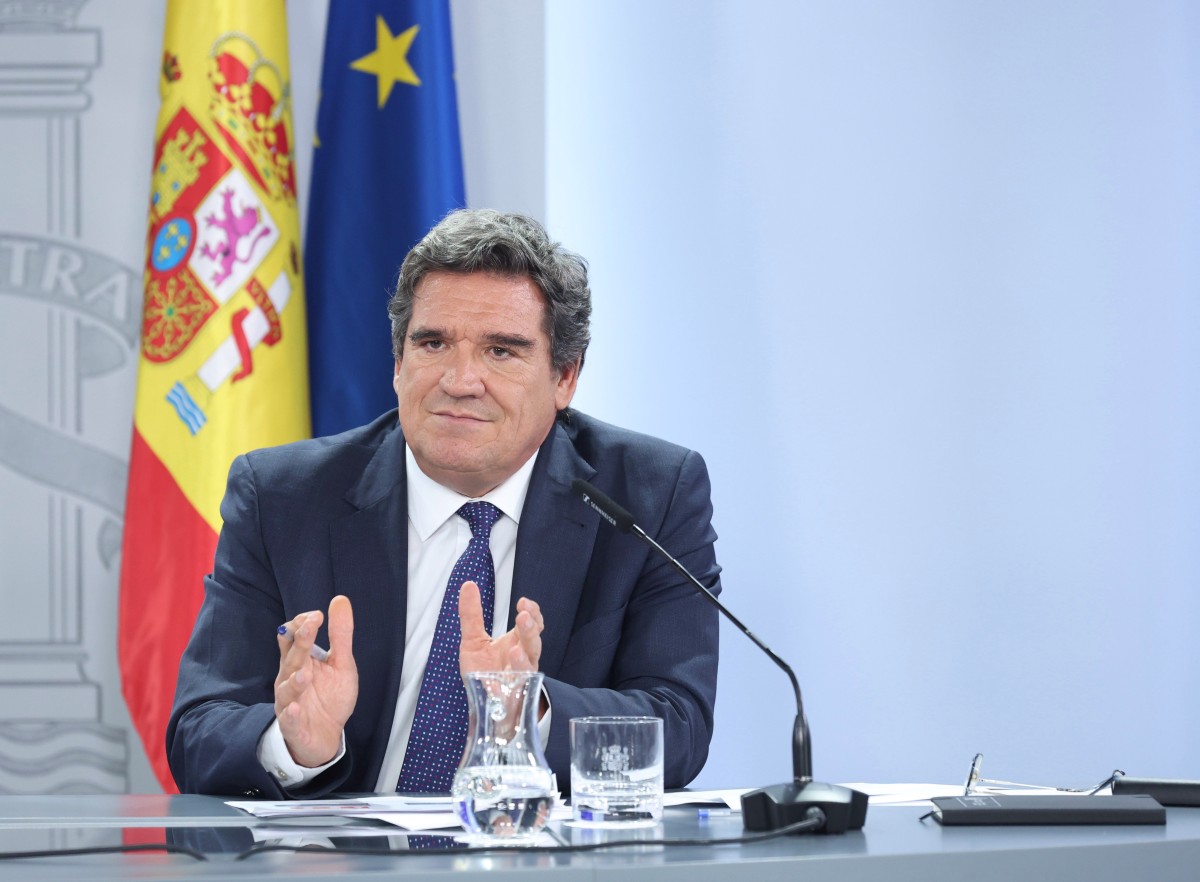 El ministro de Inclusión, Seguridad Social y Migraciones, José Luis Escrivá