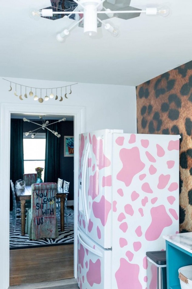 Una mala combinación de la tendencia 'animal print'