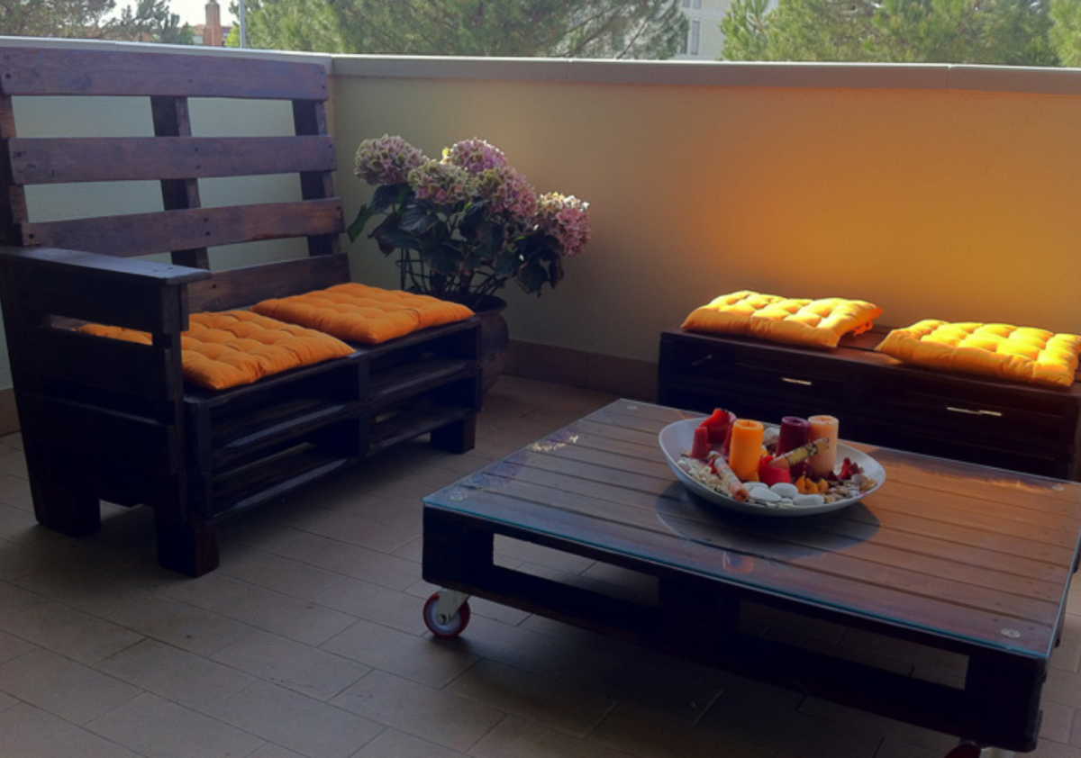 Ideas para balcones largos y estrechos