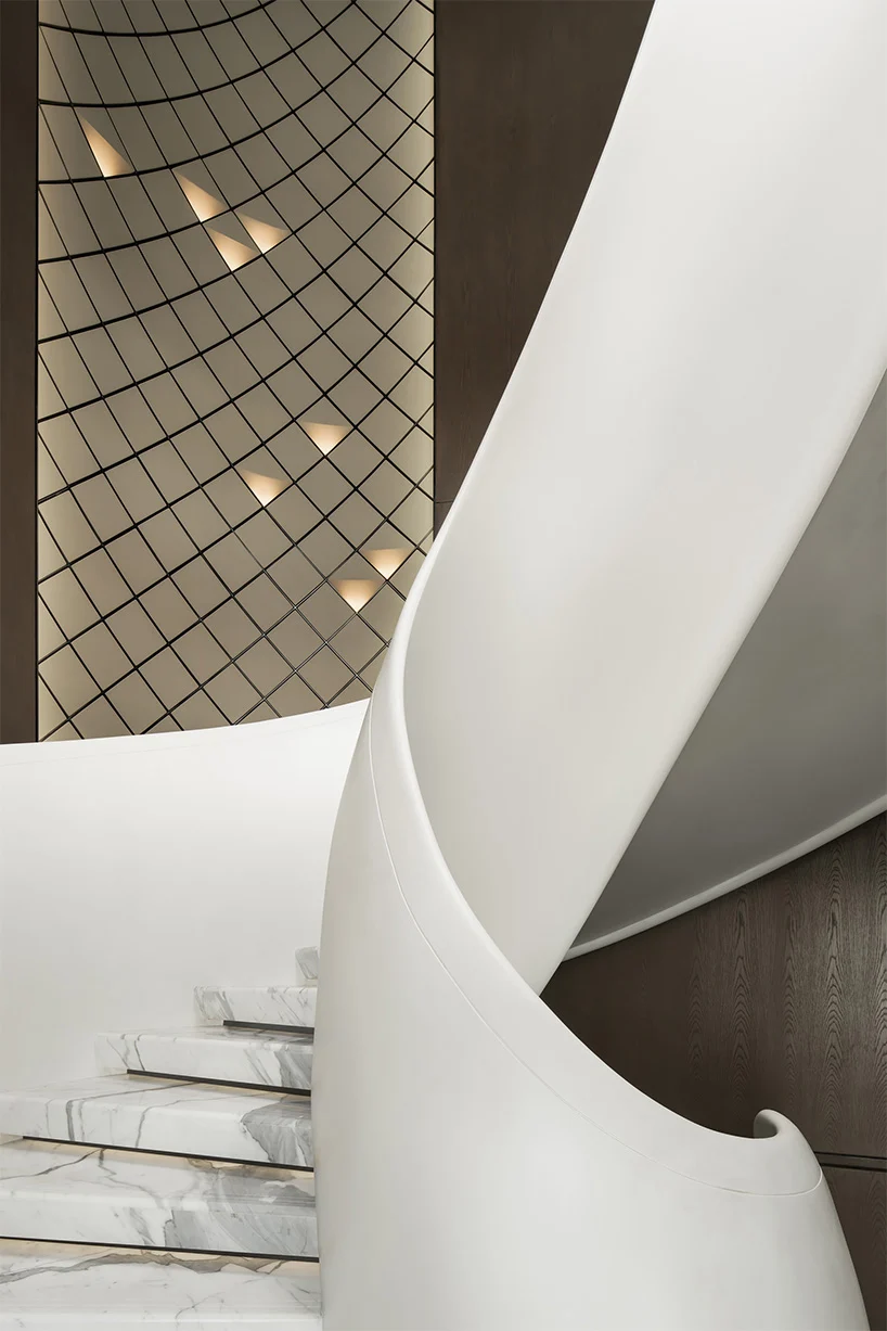 Detalle de la escalera