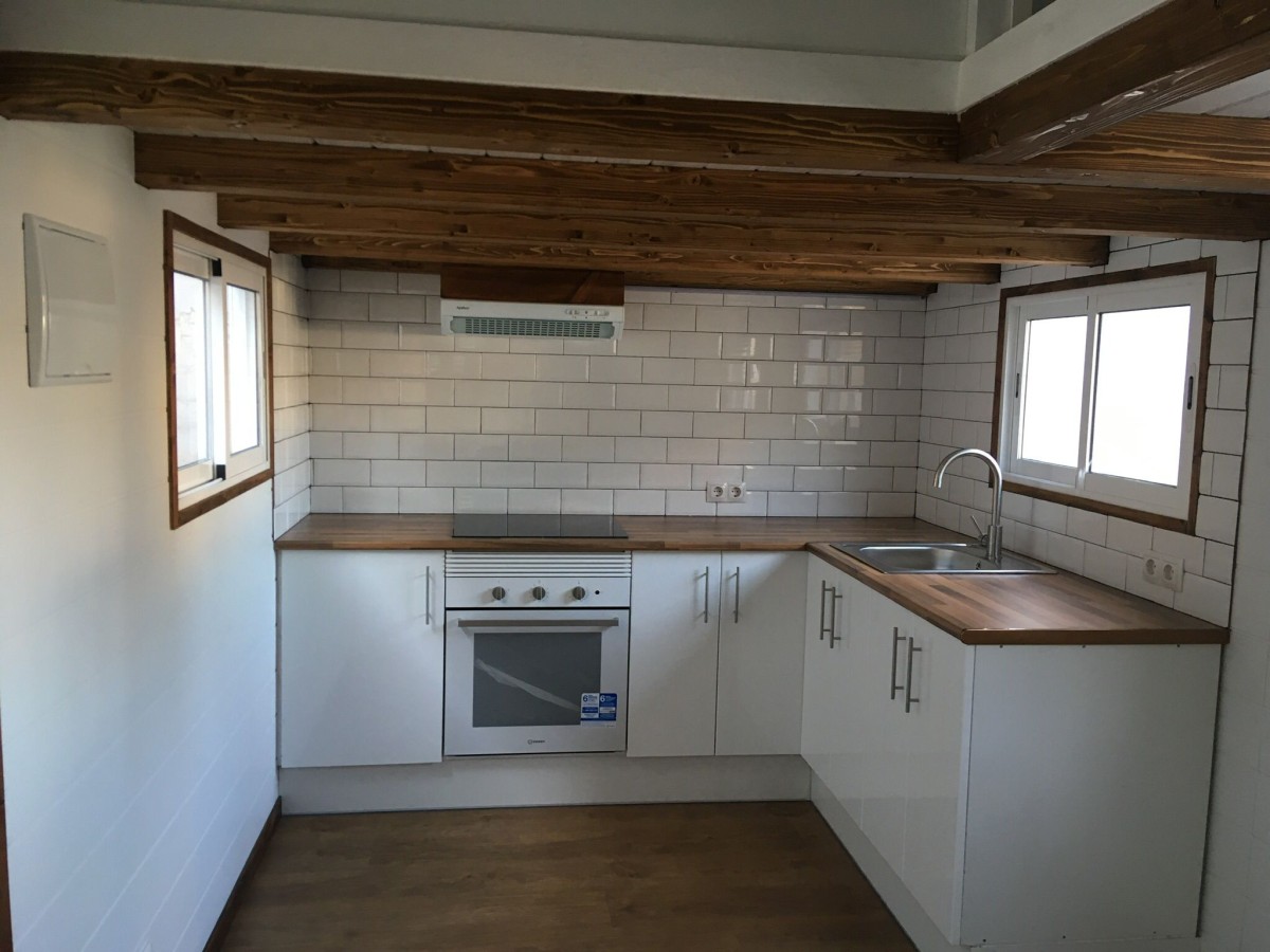 Las 'tiny houses' tienen todo lo necesario para vivir cómodamente 