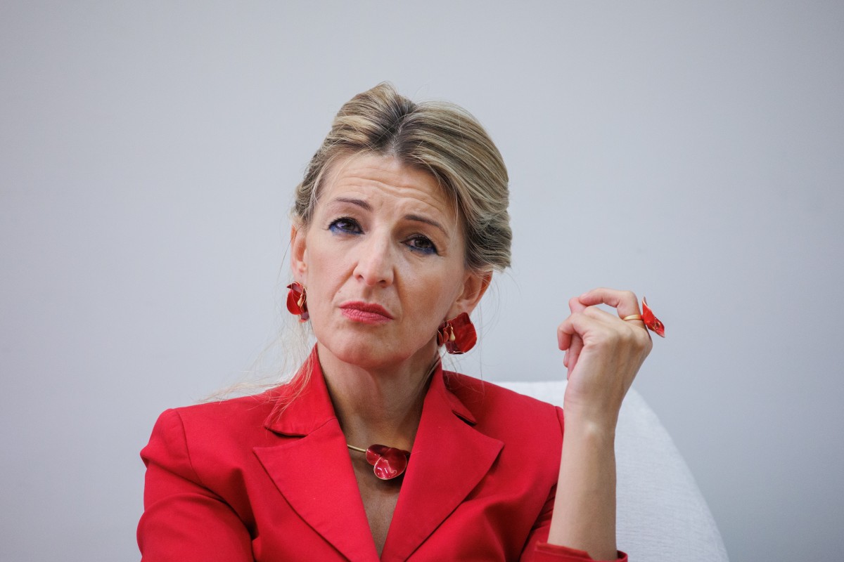 La vicepresidenta segunda y ministra de Trabajo y Economía Social, Yolanda Díaz