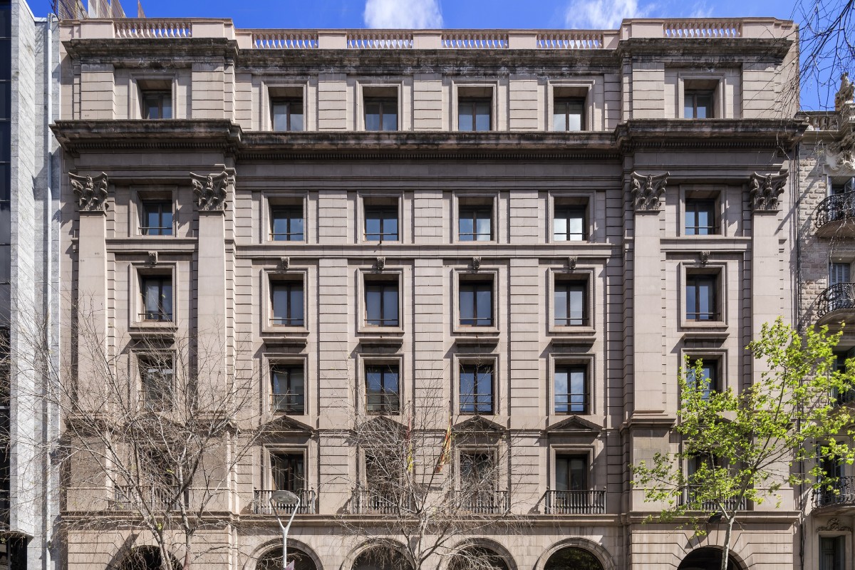 Edificio de lujo en una imagen de archivo.