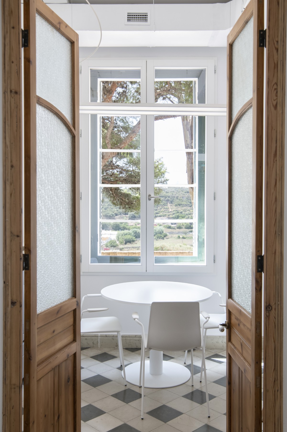 Sala pequeña casa reformada