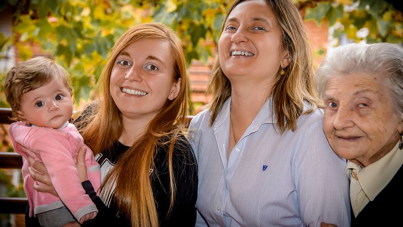 Varias generaciones juntas