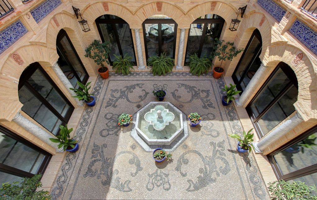 Patio interior