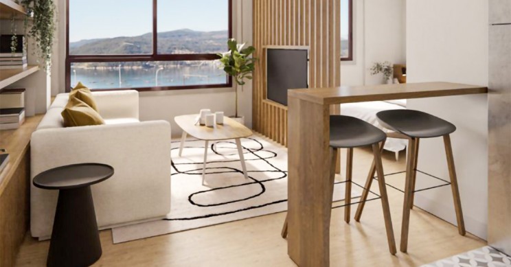 Estudi a prop de la platja en venda a Vigo per 79.000 euros