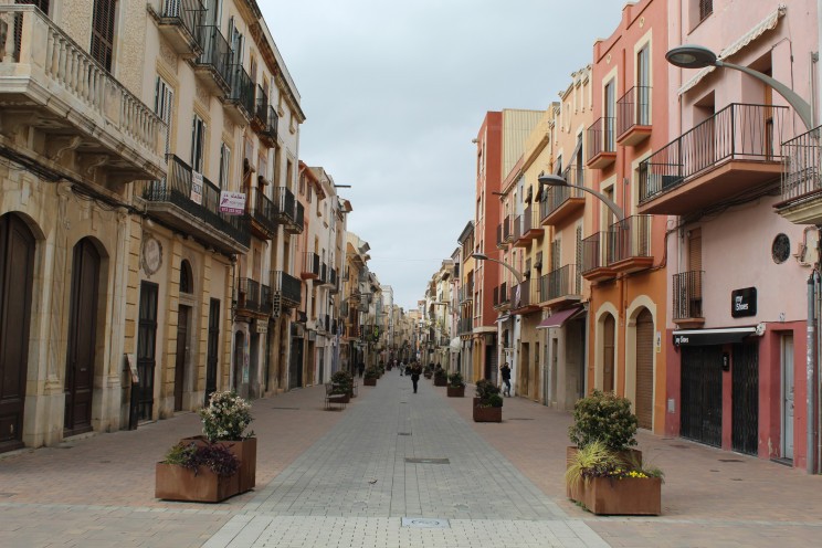 Carrer Antoni Roig a Torredembarra