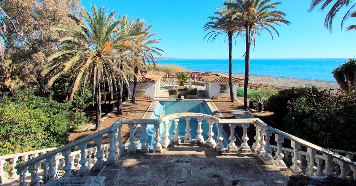 Está en primera línea de playa