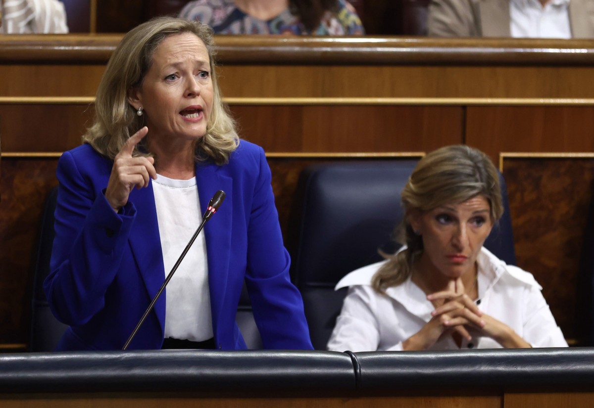 La vicepresidenta primera y ministra de Asuntos Económicos y Transformación Digital, Nadia Calviño