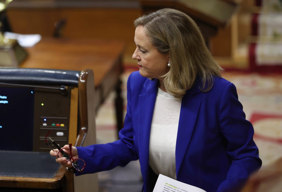 La vicepresidenta primera y ministra de Asuntos Económicos y Transformación Digital, Nadia Calviño