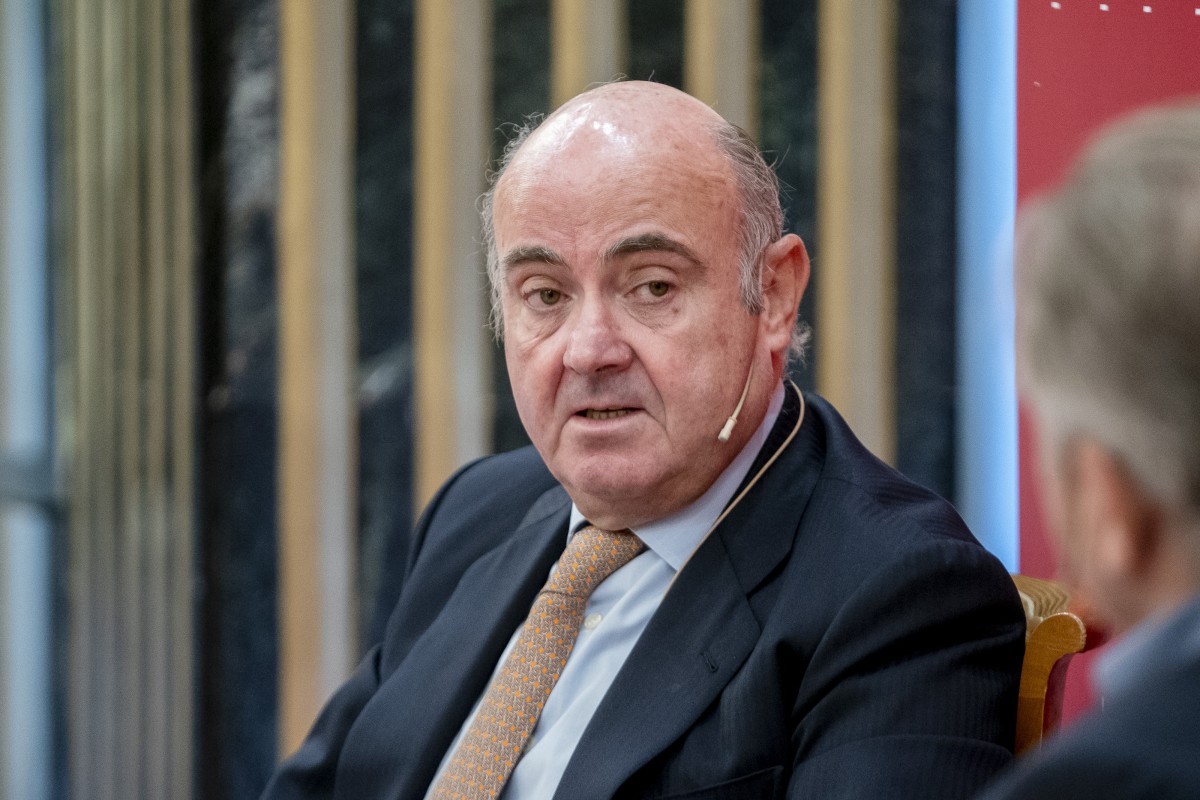 El presidente del Banco de España, Luis de Guindos