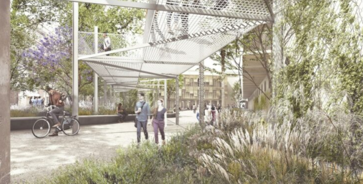 La Modelo de Barcelona coge forma: 121 viviendas de VPO, equipamientos y un gran espacio verde
