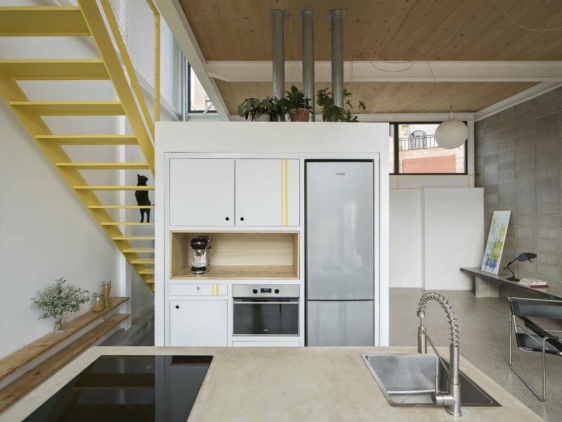 Detalle cocina Casa Collumpio MACH Barcelona