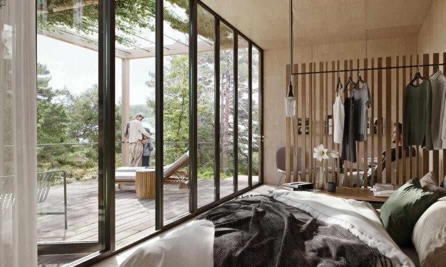 Habitación de las Movikheien Cabins