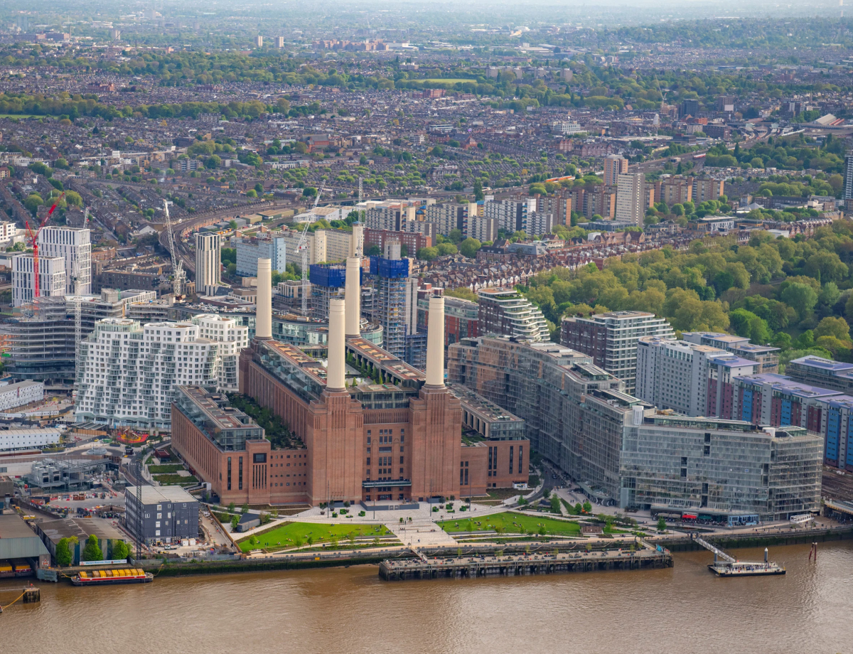 La central de Battersea ha dado lugar a un nuevo barrio residencial a su alrededor