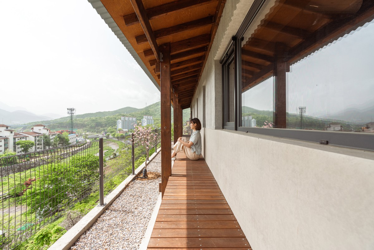 Los balcones cubiertos o toen-maru ofrecen un lugar donde relajarse.