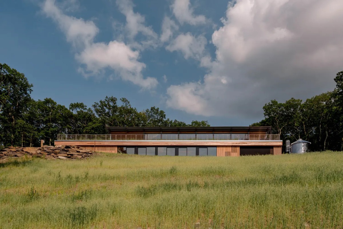 Albergue de cabañas prefabricadas