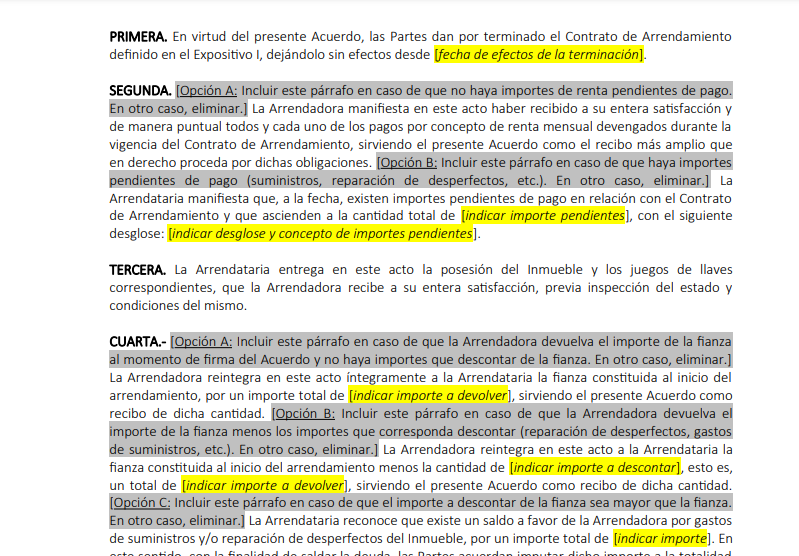 Documento entrega de llaves de una vivienda en alquiler para descargar —  idealista/news