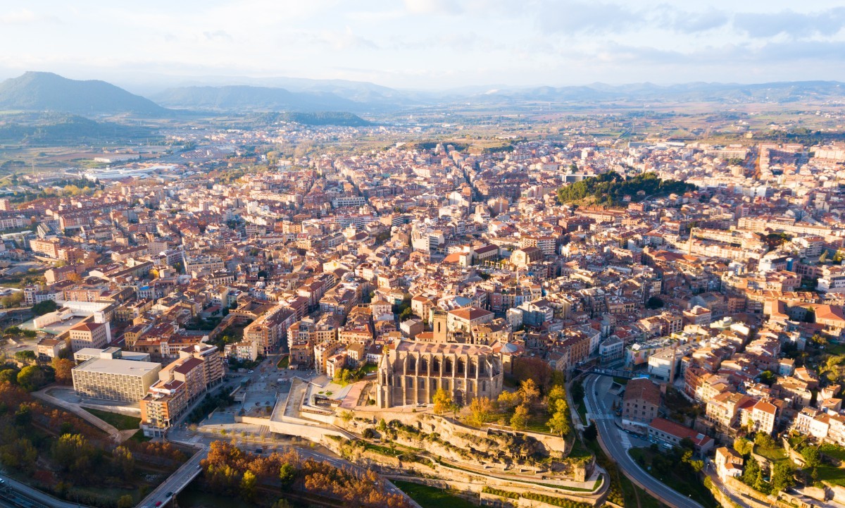 Vista aèria de Manresa