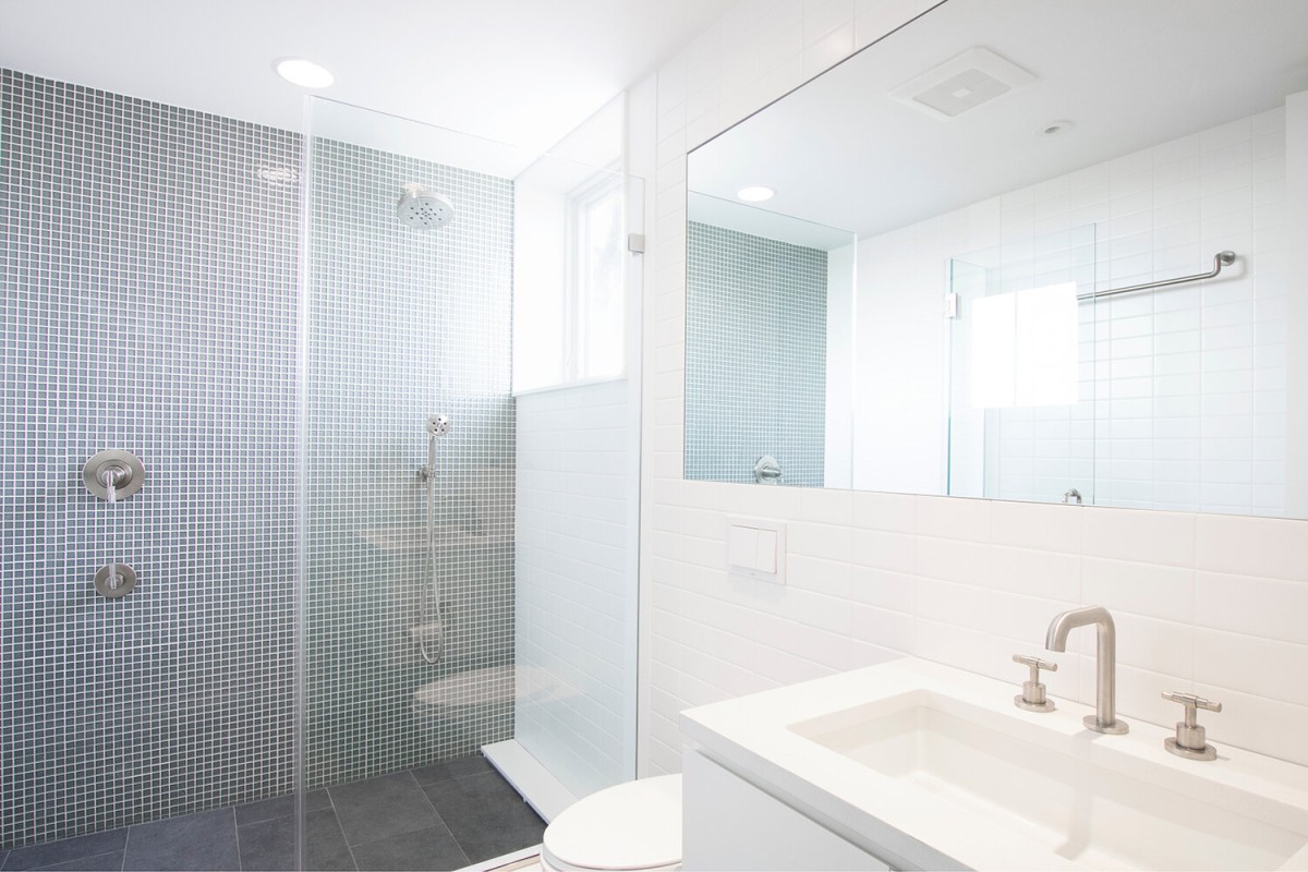 Baño de la casa prefabricada