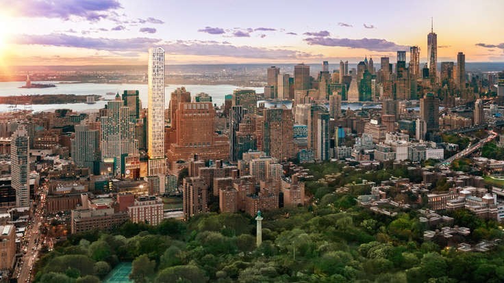 Vista de Nueva York desde Brooklyn