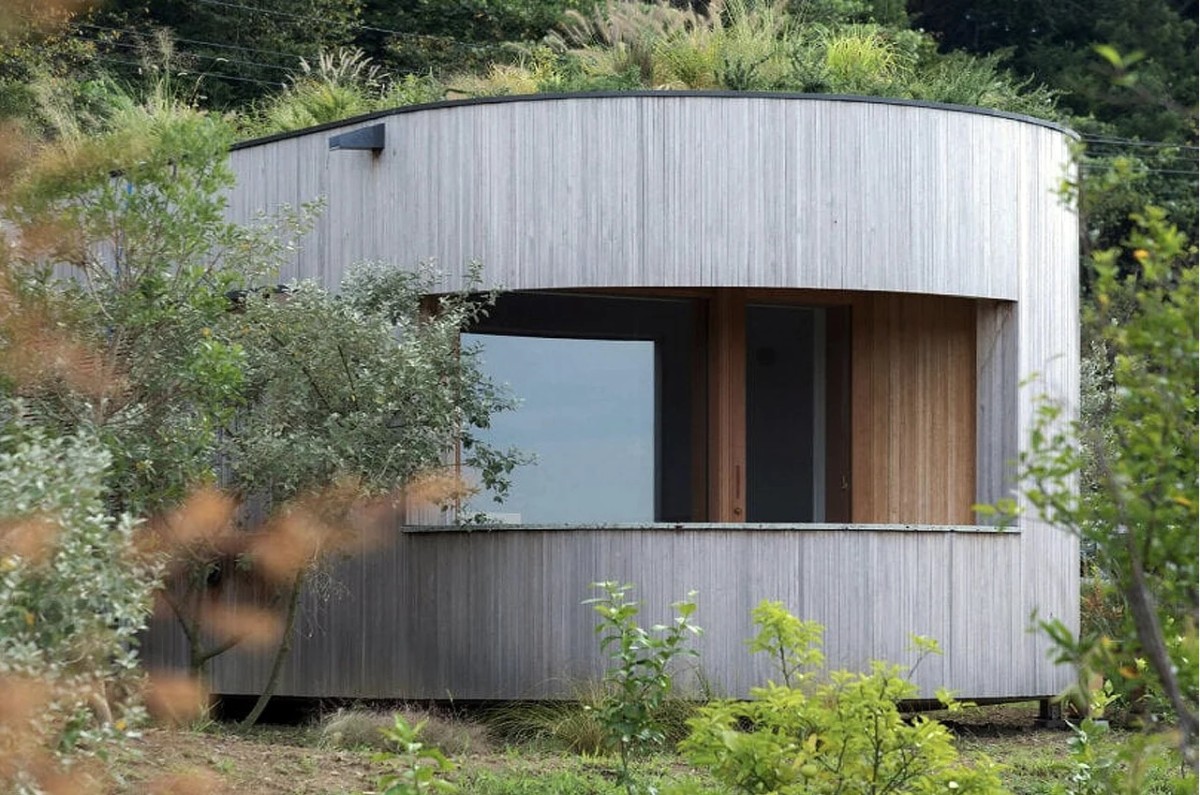 Fachada de una de las habitaciones
