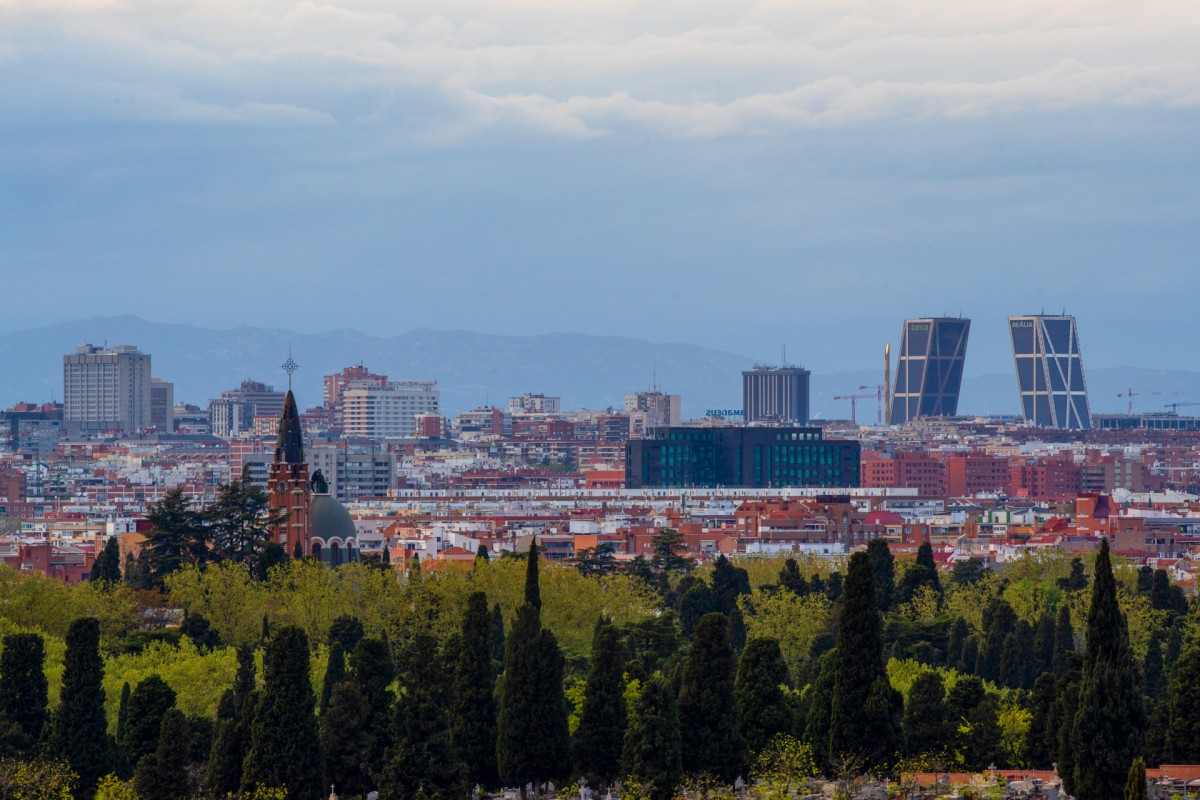Vistas de la ciudad de Madrid