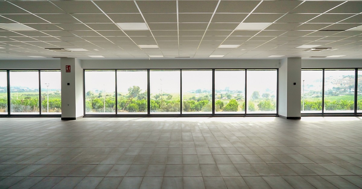 Oficinas en el parque logístico de Newdock de Málaga