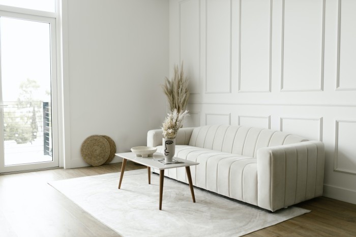 No hay nada como crear un ambiente minimalista