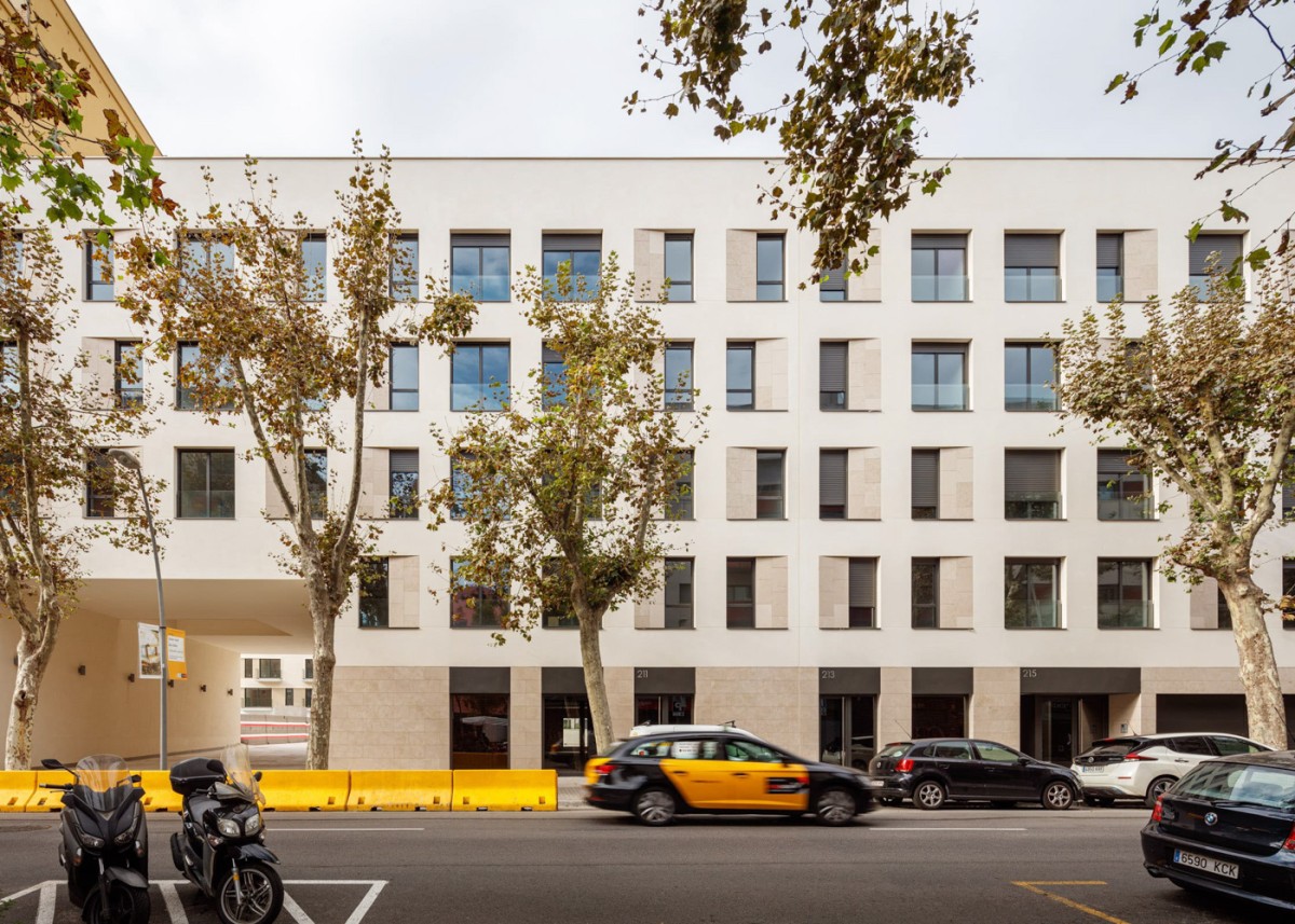 Promoción de build to rent en Poblenou