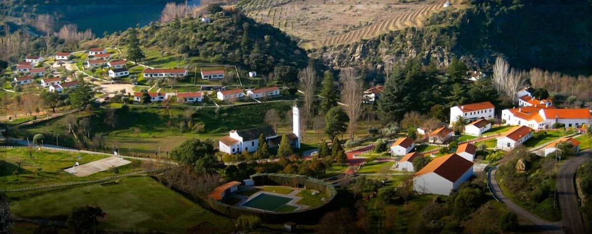 Salto de Saucelle, en Salamanca, dentro del Parque Natural de Arribes del Duero