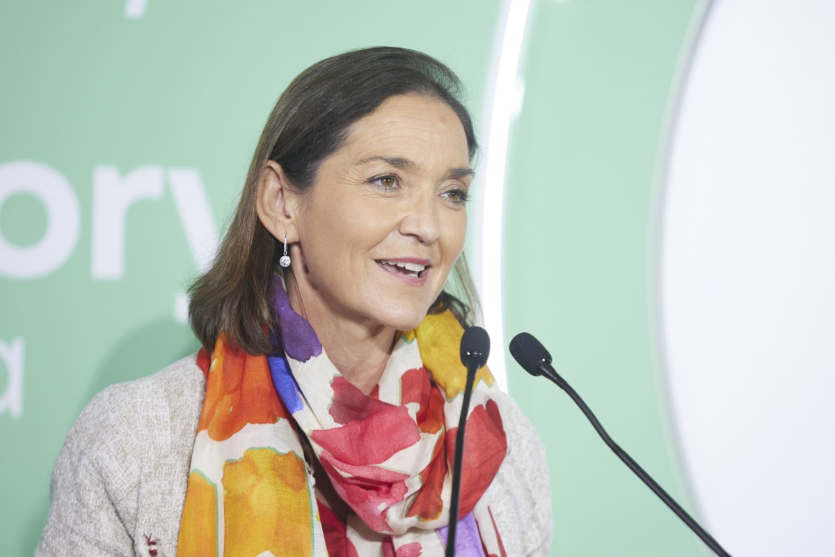 La ministra de Industria, Comercio y Turismo, Reyes Maroto, en una imagen de archivo.