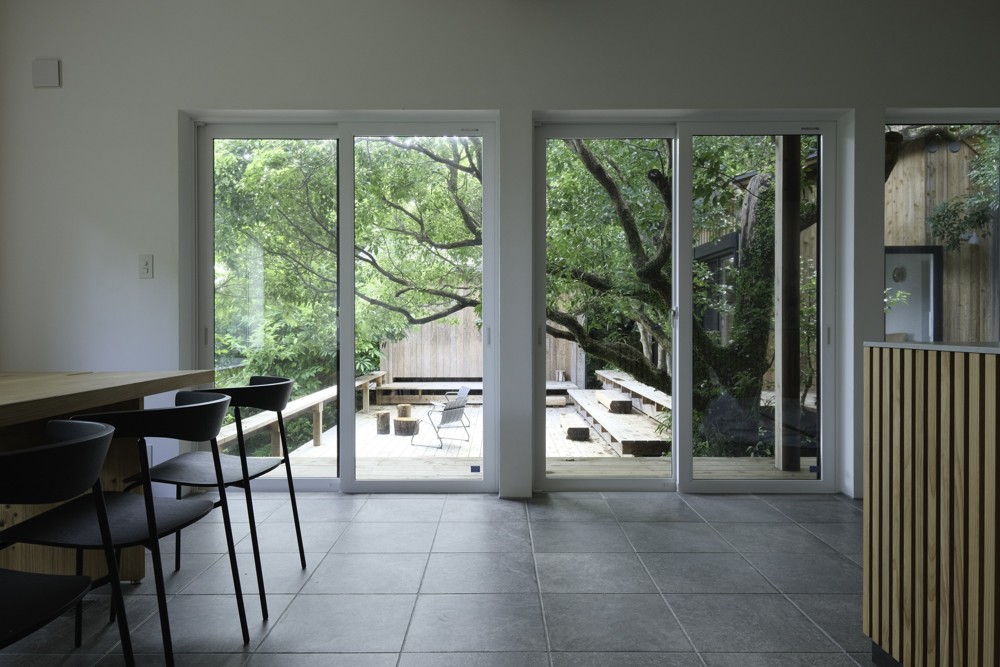 Cocina y comedor con vistas