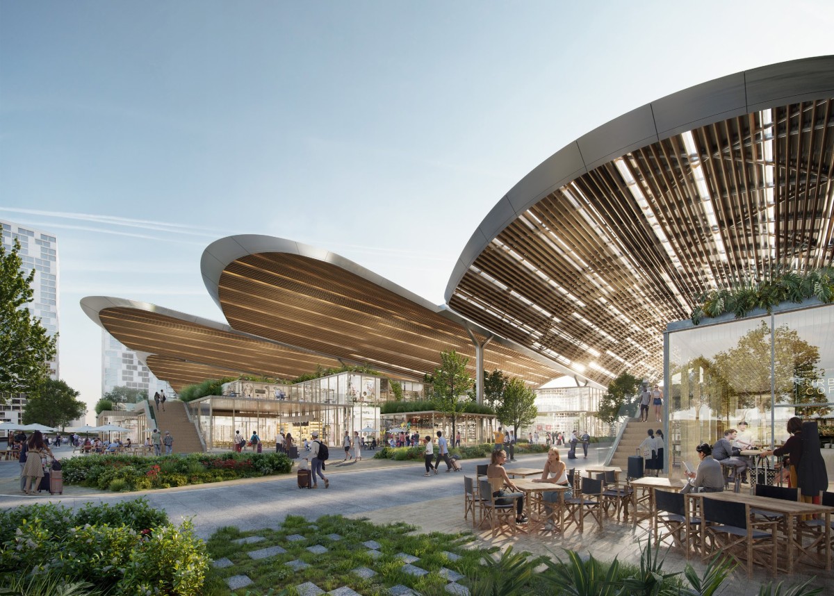 Diseño de la futura estación de Chamartín