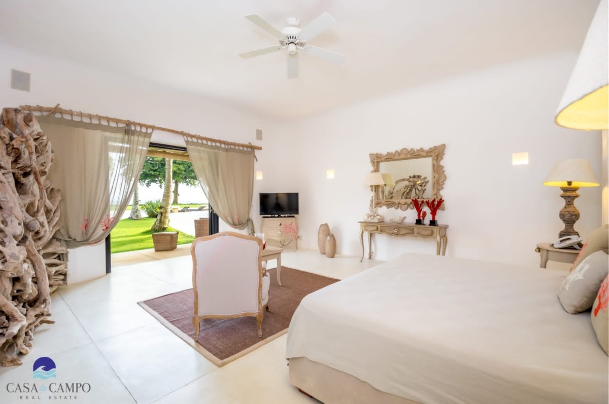 Dormitorio en una villa de Casa de Campo (República Dominicana)