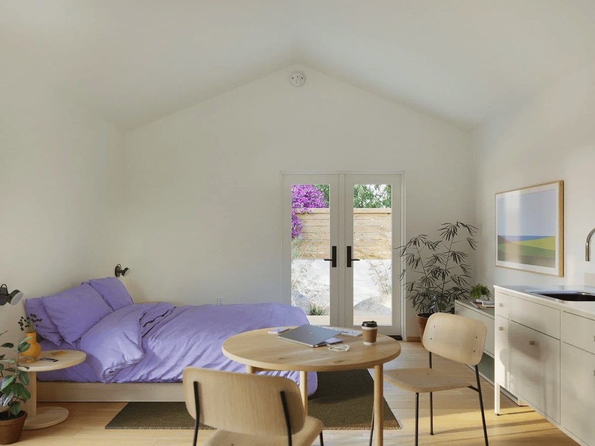 Dormitorio minicasa
