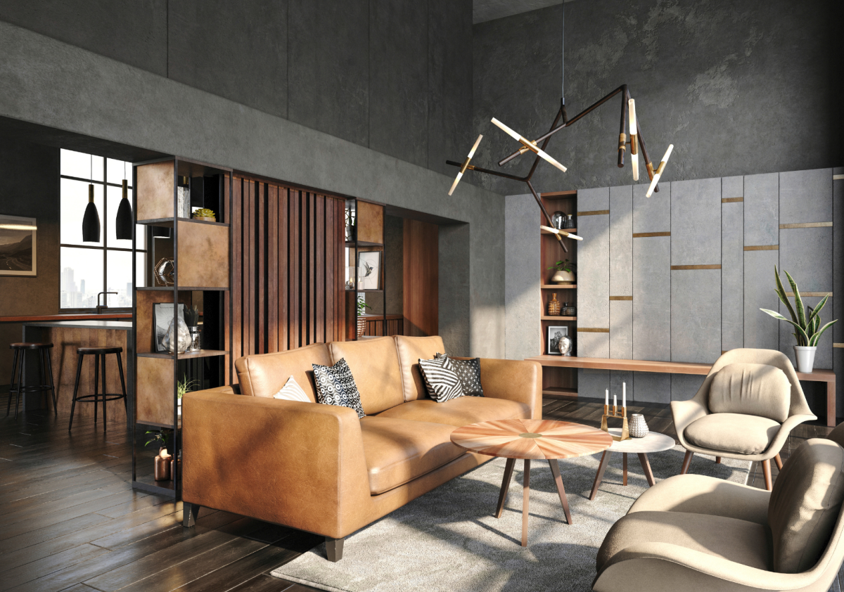 Salón moderno