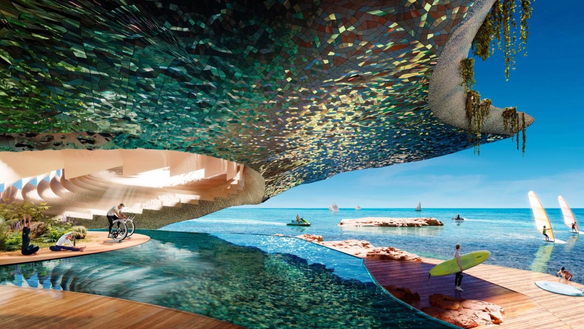 Sindalah, la isla de lujo del proyecto Neom en Arabía Saudí