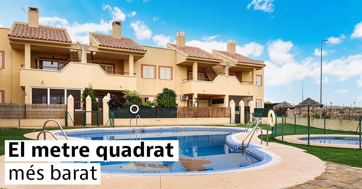 Cases més barates per metre quadrat