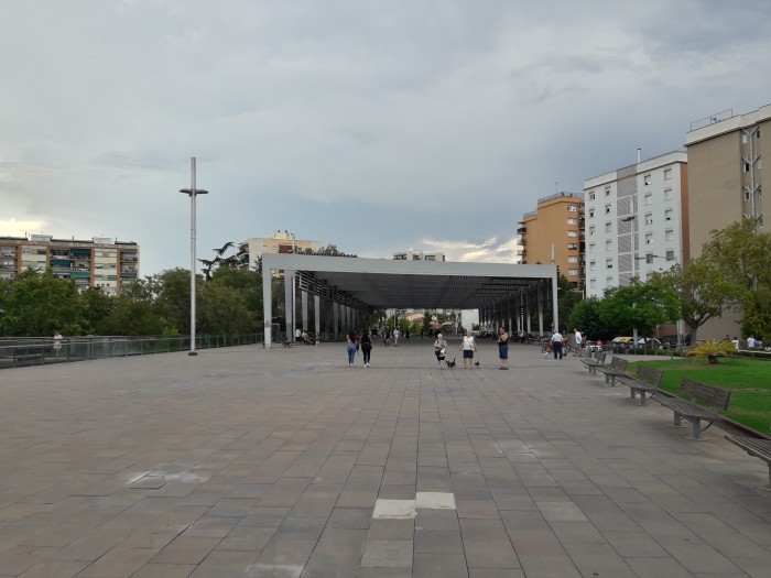 Rambla de l'Estació a Rubí