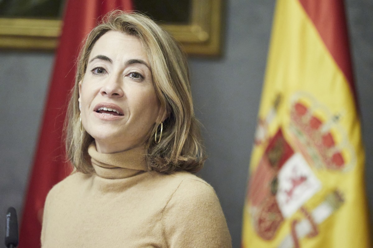 La ministra de Transportes, Movilidad y Agenda Urbana, Raquel Sánchez, en una imagen de archivo.